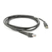 GUNMANSA Cable - Shielded USB: Series A Connector; 7ft. (2.1m); Straight