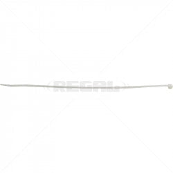 GUNMANSA Cable Tie - 300 x 4.8mm White per 100 Pack Part No: CA01-1
