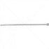 GUNMANSA Cable Tie - Small 104 x 2.5mm White per 100 Pack Part No: CA06