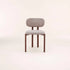 GUNMANSA CALLIE  FABRIC DINING CHAIR - LATTE