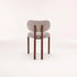 GUNMANSA CALLIE  FABRIC DINING CHAIR - LATTE