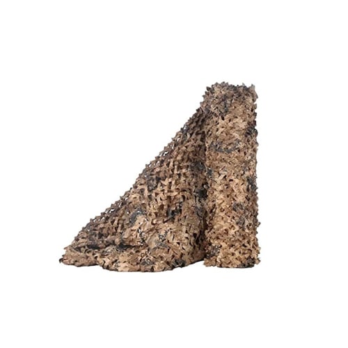 GUNMANSA Camo Netting Desert Brown – 2x2mm