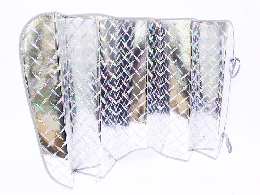 GUNMANSA Car Windscreen Foil shade with holographic metallic design