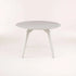 GUNMANSA CARA 120cm ROUND STONE TOP DINING TABLE