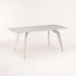 GUNMANSA CARA 180x90cm STONE TOP DINING TABLE - LIGHT LEG