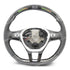 GUNMANSA Carbon Fibre Steering Wheel With LED Shift Light Display - Suitable To Fit VW Polo 6C / 8AW TSI