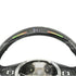 GUNMANSA Carbon Fibre Steering Wheel With LED Shift Light Display - Suitable To Fit VW Polo 6C / 8AW TSI