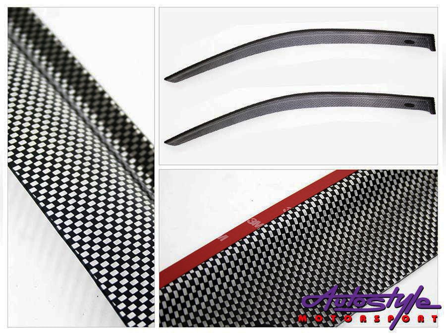GUNMANSA Carbon Look Windshields for Isuzu 2022+ Dmax (Front windows only)