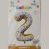 GUNMANSA Casey 102cm Donut Balloon Number 2
