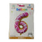 GUNMANSA Casey 102cm Donut Balloon Number 6