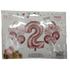 GUNMANSA Casey 13pc Rose Gold and White Balloon Set Nr 2