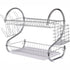 GUNMANSA Casey 2-Layer 38cm Stainless Steel Dish Rack