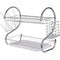 GUNMANSA Casey 2 Layer 43cm Stainless Steel Large Dish Rack