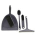 GUNMANSA Casey 5 Pack Dust Pan Broom Set Light Grey