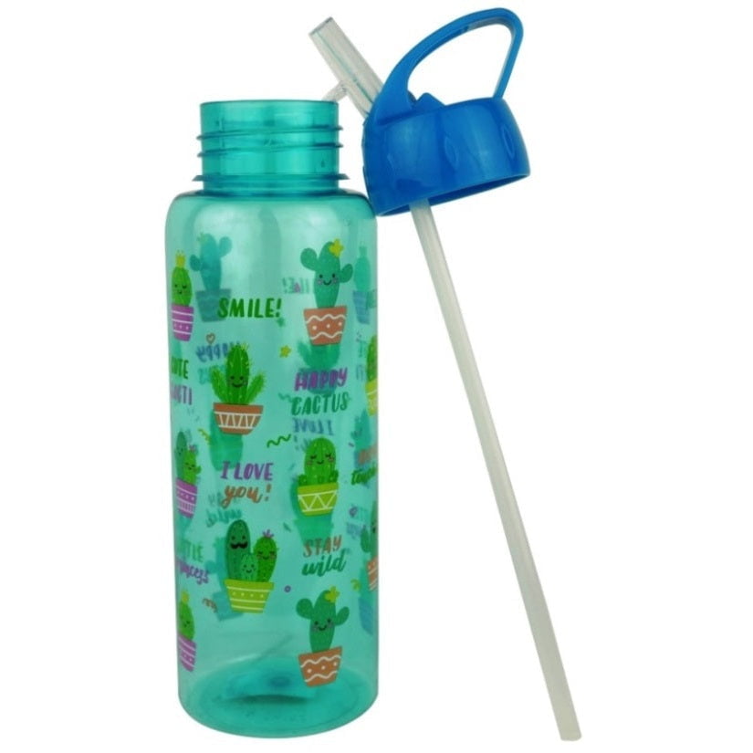 GUNMANSA Casey FlipTop 1 Litre Plastic Water Bottle Blue