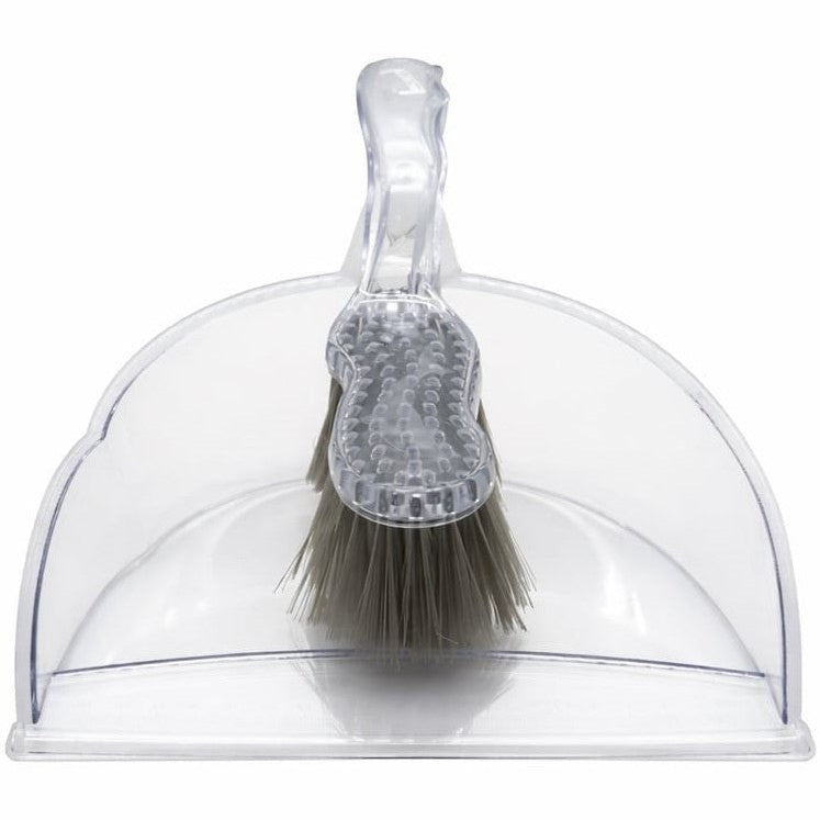 GUNMANSA Casey Handheld Clear Dustpan And Brust Set