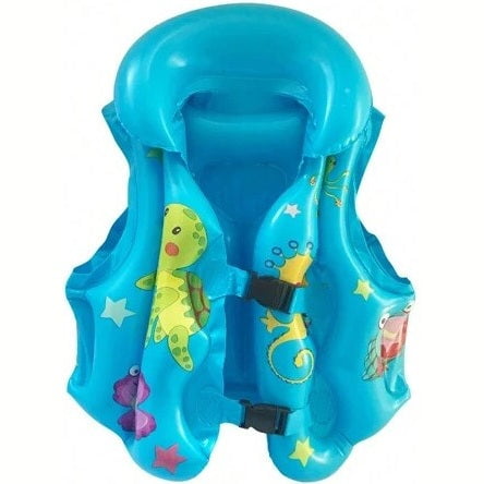 GUNMANSA Casey Kids Small Inflatable Swimming Vest  Blue