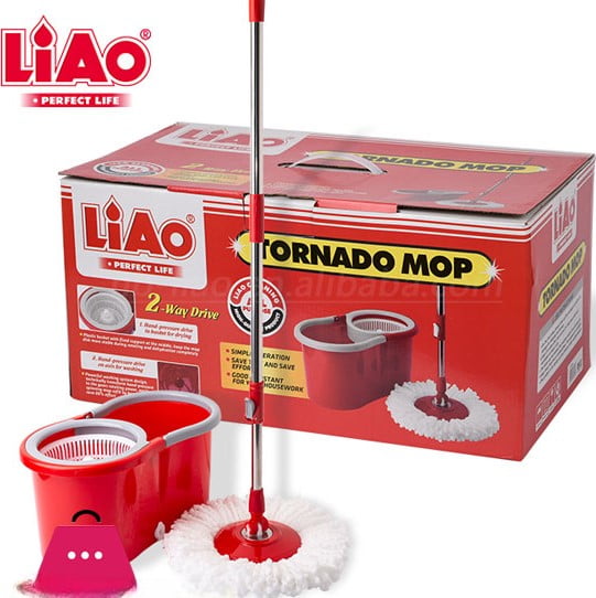 GUNMANSA Casey LIAO 360 Degree Spin Tornado Mop And Backet