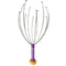 GUNMANSA Casey Purple 12 Fingers Head And Scalp Hand Held Manual Massager