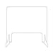 GUNMANSA Casey Self Supporting Protective Transparent Barrier