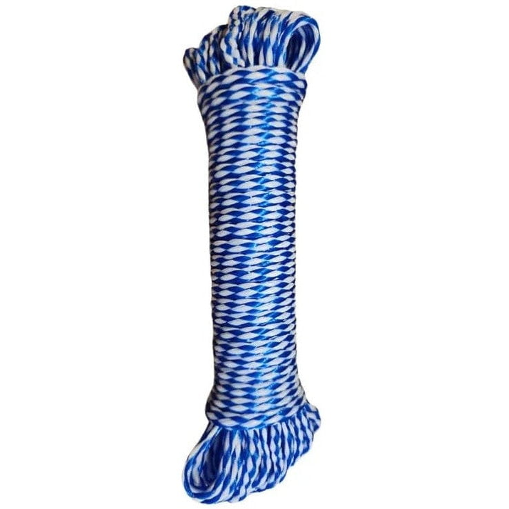 GUNMANSA Casey Ski Rope 8MM X 20M Blue And White