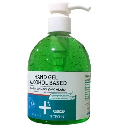 GUNMANSA Casey TI Techn 500ml Apple Green Hand Sanitiser in Pump