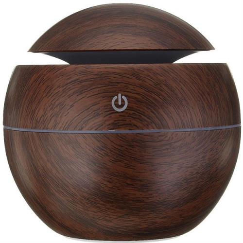 GUNMANSA Casey Ultrasonic Aroma Mini Portable Humidifier Dark Wood