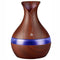GUNMANSA Casey Ultrasonic Aroma Portable Humidifier Dark Wood Grain