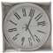GUNMANSA Casey Wall Clock Silver