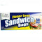 GUNMANSA Casey Zip Seal 50 Sandwich Bags 16x15cm