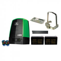 GUNMANSA Centurion Gate Motor Full Kit D6 SMART Incl Base Rack Anti-Theft Brkt