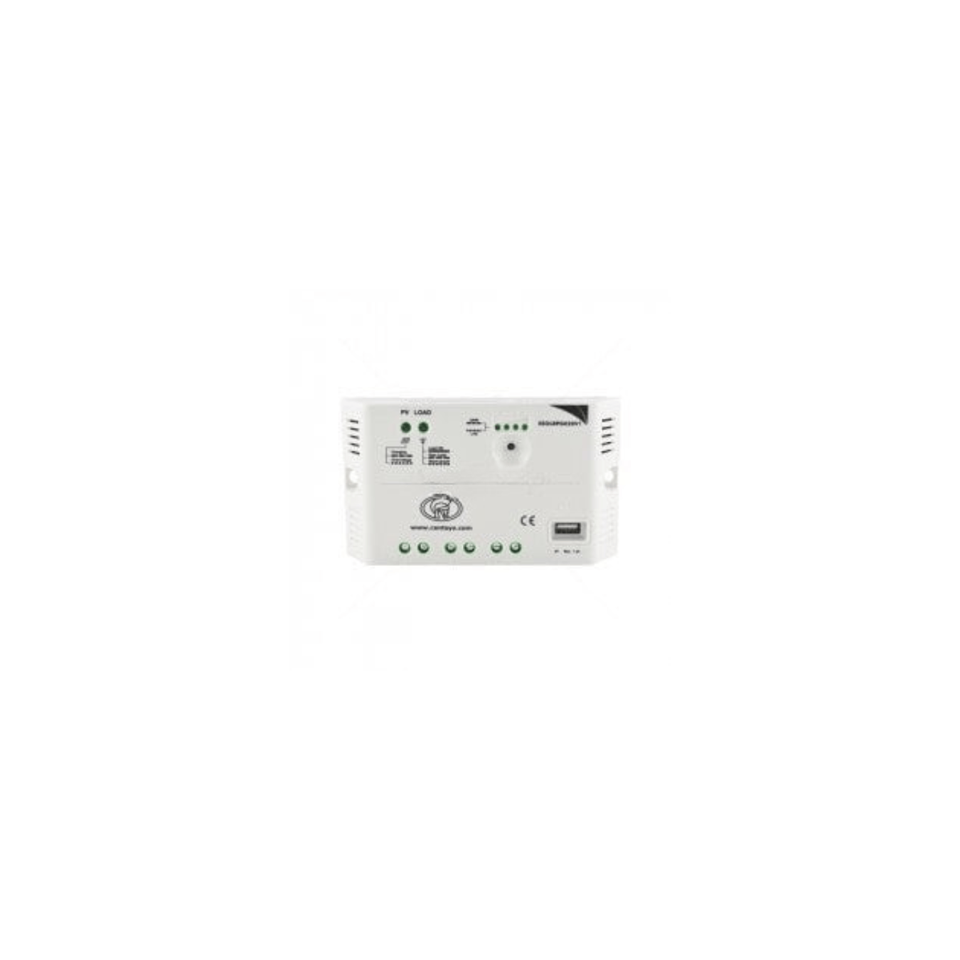 GUNMANSA Centurion Solar Regulator 12/24VDC 20Amp + 5VDC USB Port Out Part No: PS45