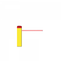 GUNMANSA Centurion Traffic Barrier SECTOR II Boom 3m 430SS Rect Loop Det + Pole Part No: GA84-10-1