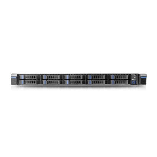 GUNMANSA Chenbro RM146 Plus Series 2.5 inch 10-Bay 1U Easiest-to-Use Compact Server Chassis for SMBs