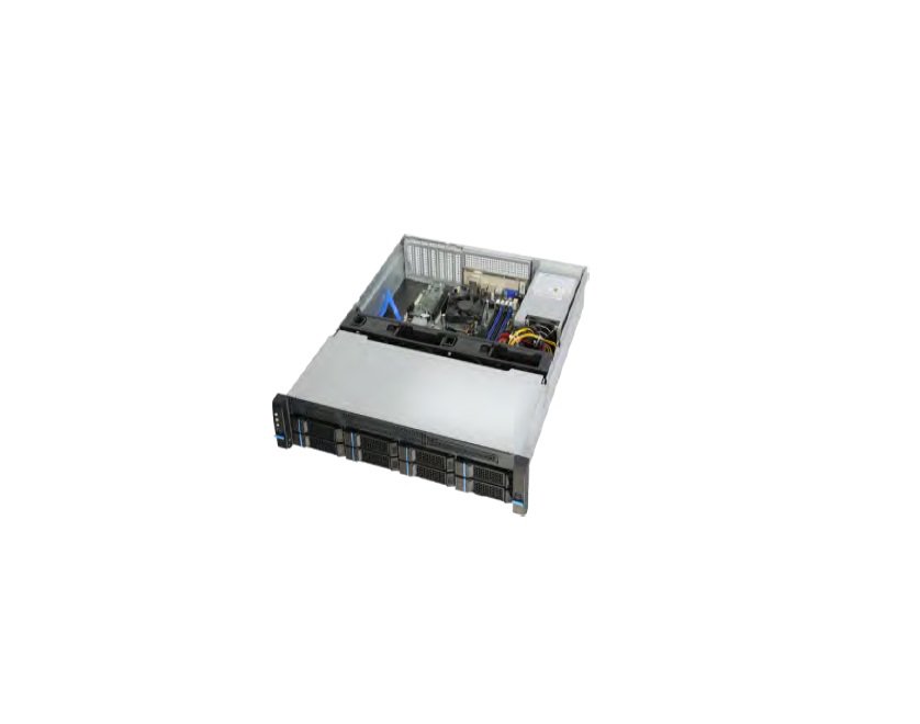 GUNMANSA Chenbro RM245 Series 8 x 3.5" 550W PSU 2U ATX Highly Flexible Storage Server Chassis-RM24508H02*15167