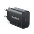 GUNMANSA Choetech 10000mAh 22.5W Power Bank + 1 Port 25W Wall Charger - Black