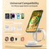 GUNMANSA Choetech Fast Wireless 3 In 1 Magnetic Charging Stand T585-F 15W - White