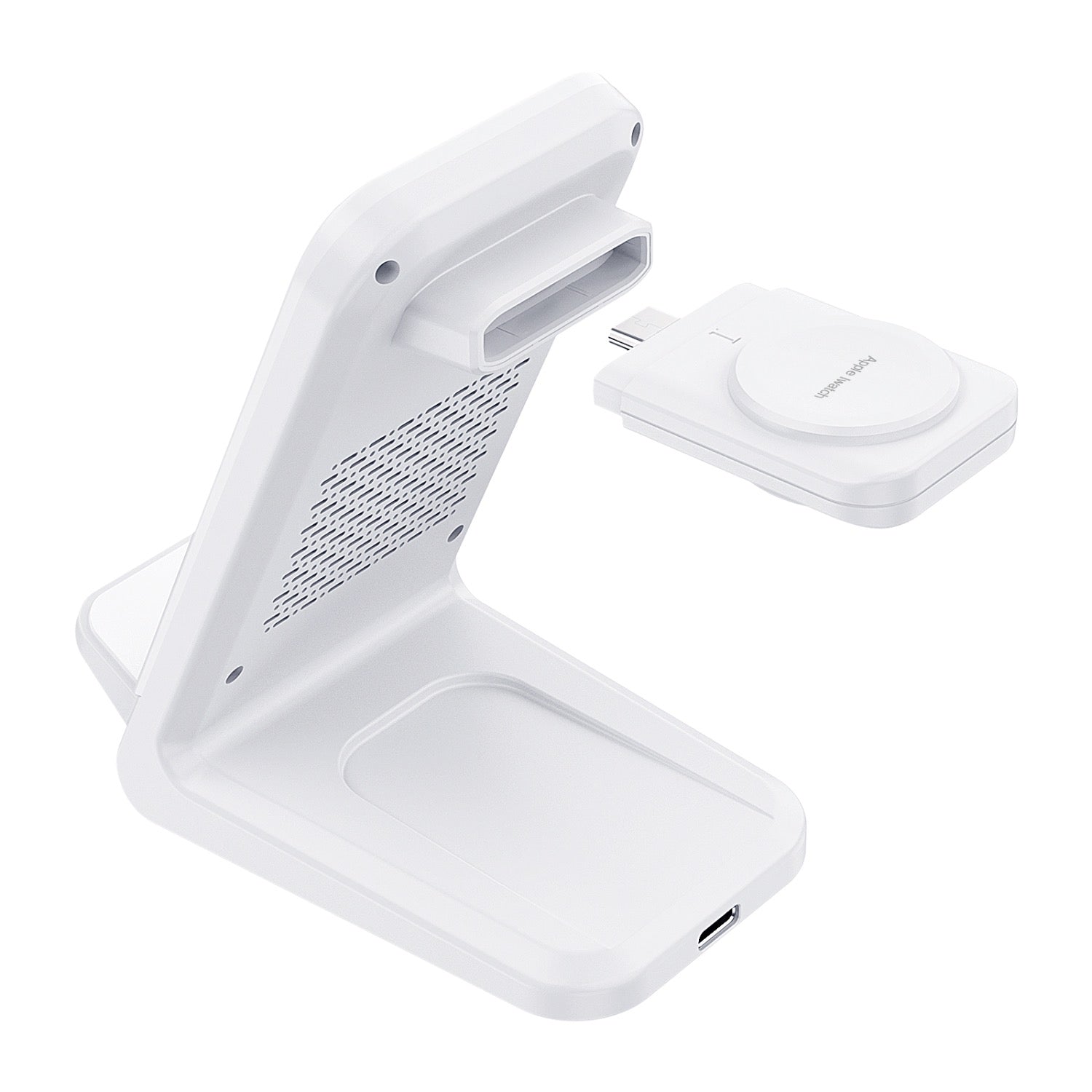 GUNMANSA Choetech Fast Wireless 4 In 1 Magnetic Charging Stand T608-F 15W - White