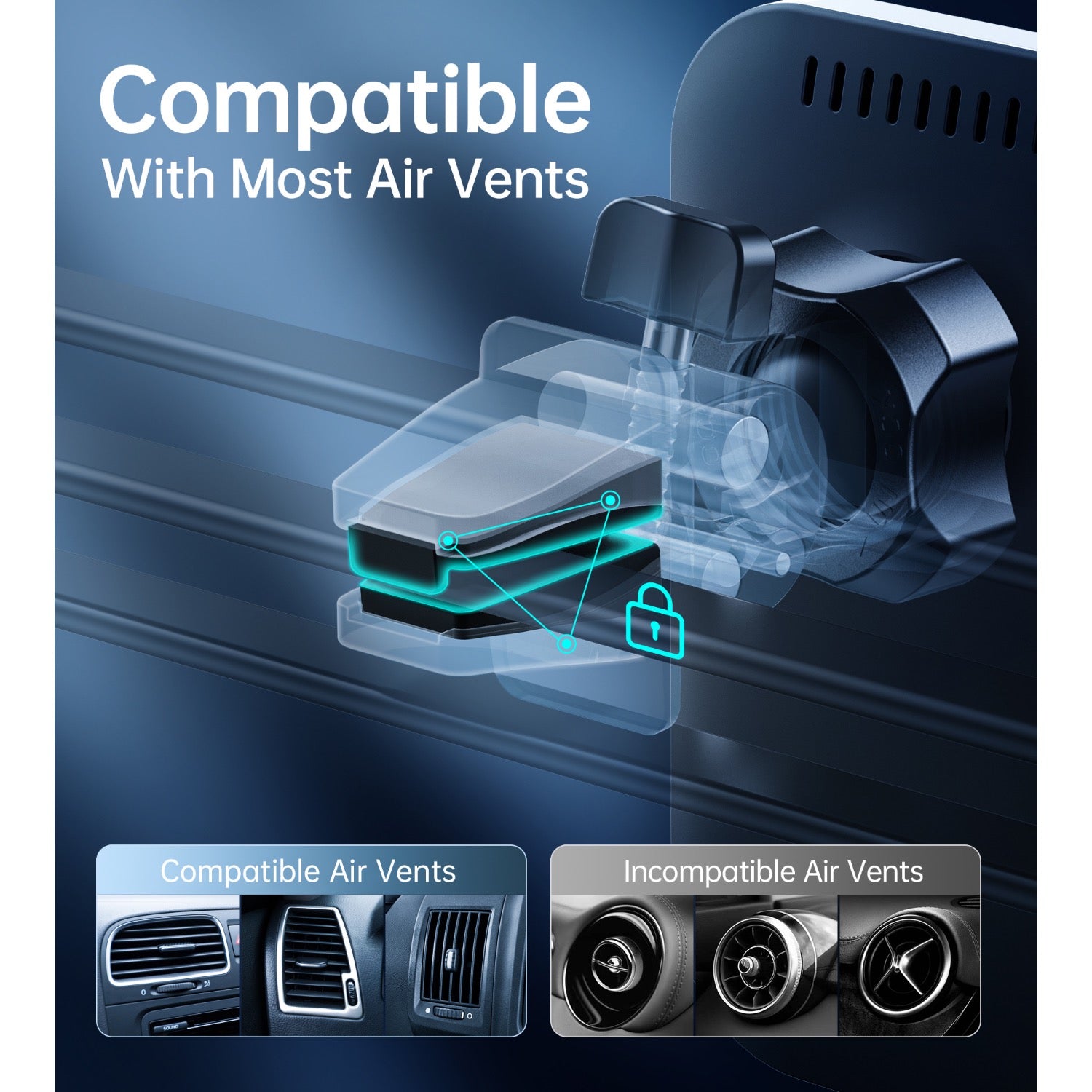 GUNMANSA Choetech Magnetic Wireless Car Charger T200-F 15W - Black