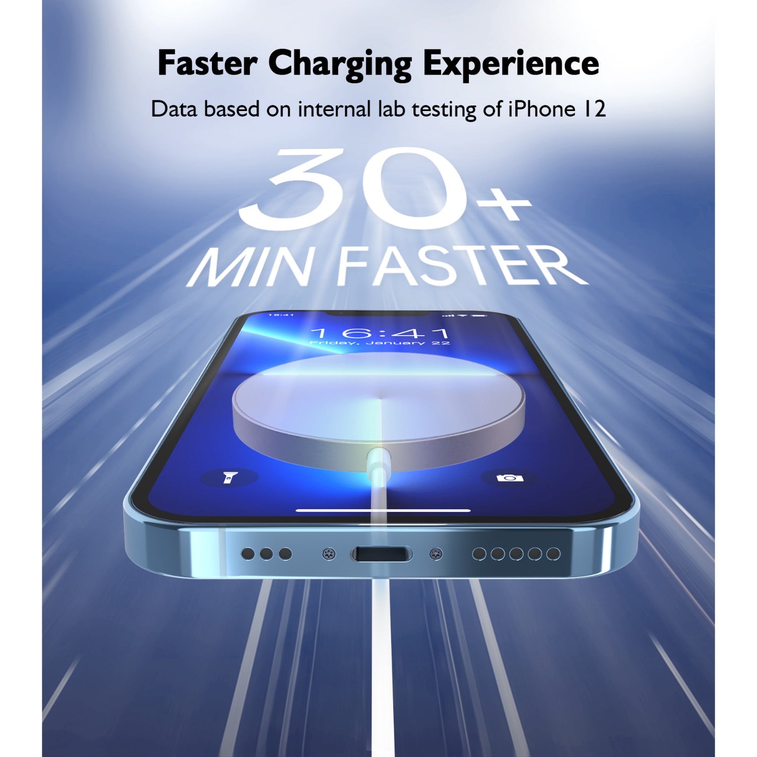 GUNMANSA Choetech Magsafe Compatible Magnetic Wireless Charging Pad T581-F 15W