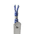 GUNMANSA Chris Reeve Lanyard Knotted w/ Dotted Bead Bucky Blue/Silver - LIN-7053