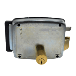 GUNMANSA CISA Electric Rim Gate Lock Inward Open LHS with Push Button 12VAC