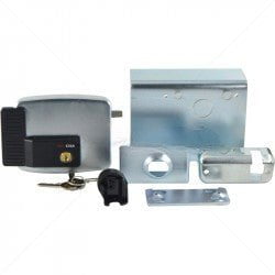 GUNMANSA CISA Electric Rim Gate Lock Inward Open RHS no Push Button 12VAC