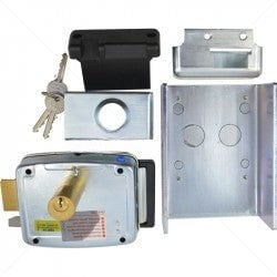 GUNMANSA CISA Electric Rim Gate Lock Outward Open LHS no Push Button 12VAC