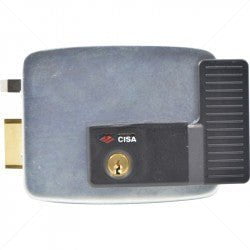 GUNMANSA CISA Electric Rim Gate Lock Outward Open LHS no Push Button 12VAC