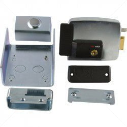 GUNMANSA CISA Electric Rim Gate Lock Outward Open RHS no Push Button 12VAC