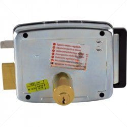 GUNMANSA CISA Electric Rim Gate Lock Outward Open RHS no Push Button 12VAC