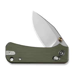 GUNMANSA Civivi Baby Banter 2 TG Thumb Stud & Crossbar Lock Knife G10 Handle-C24074-1