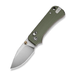 GUNMANSA Civivi Baby Banter 2 TG Thumb Stud & Crossbar Lock Knife G10 Handle-C24074-1