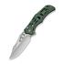 GUNMANSA CIVIVI Biophase Flipper & Button Lock Knife Green Aluminum Handle C23083-1